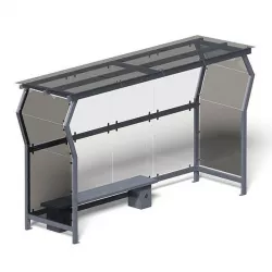 Bus Stop 3D Model