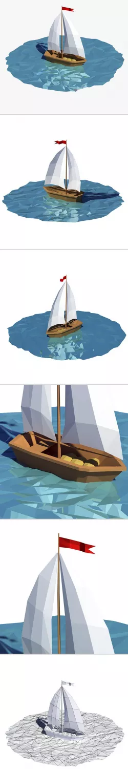 Cartoon boat