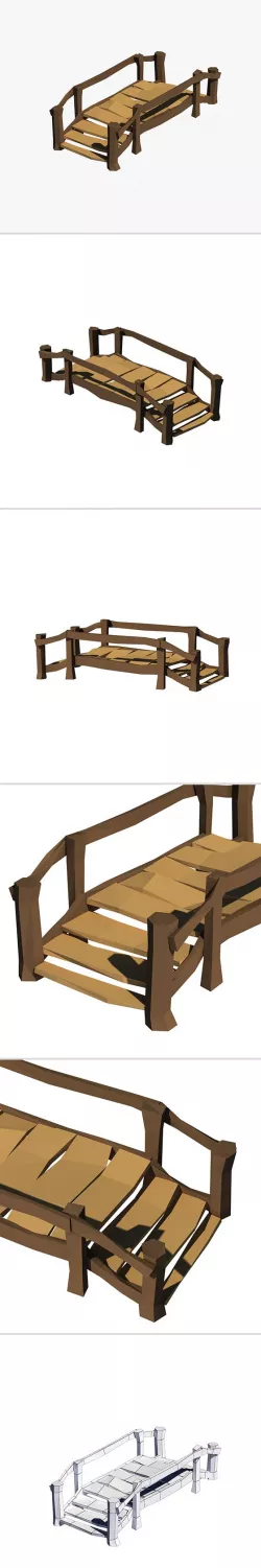 Cartoon bridge