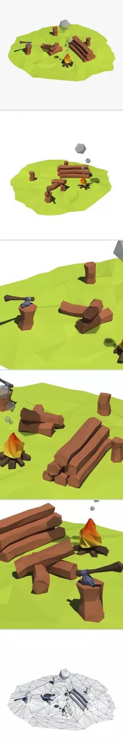 Cartoon logs