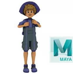 Cartoon Rigged Character 2