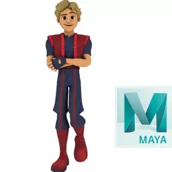Cartoon Rigged Character 3