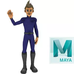 Cartoon Rigged Character 4