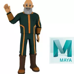 Cartoon Rigged Character 5