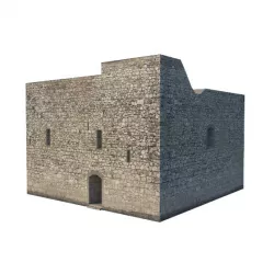 Castle prison low poly