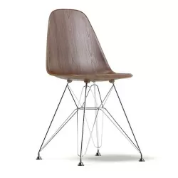 Chair 3D Model with Wire Legs