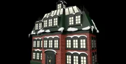 Christmas Vacation Inspired Advent Calendar House