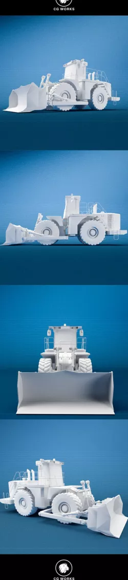 Construction machinery C4D & OBJ I