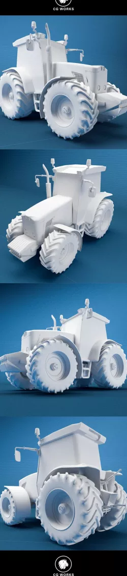 Construction machinery C4D & OBJ XXIX