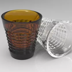 Crystal Cut Shot Glass