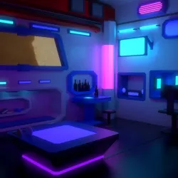 Cyberpunk Room