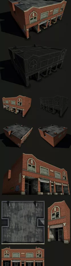 Derelict Brick House