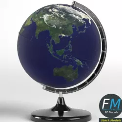 Desktop Earth world globe