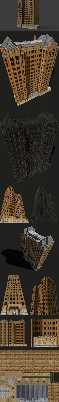 Detroit Abandoned Skyscraper