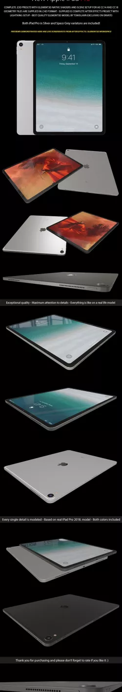 Element3D - iPad Pro