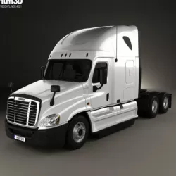 Freightliner Cascadia Sleeper Cab Tractor Truck 2007