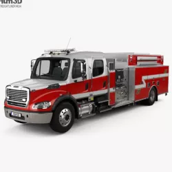 Freightliner M2 106 Crew Cab Fire Truck 2017