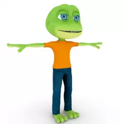 Frog 3D Character