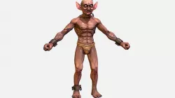 Game Character Gorllum Alien Troll Mutant