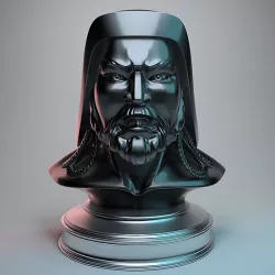 Genghis Khan - Head Bust