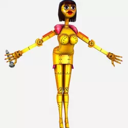 Golden Musical Robot Drone - Babe G1