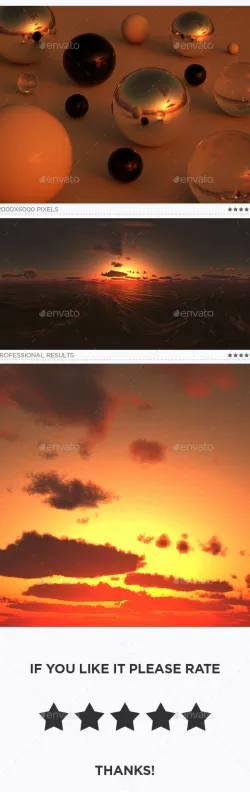 High Resolution Sky HDRi Map 437