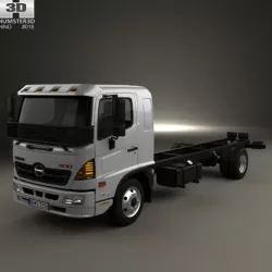 Hino 500 FD (1124) Chassis Truck 2016