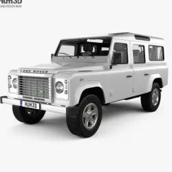 Land Rover Defender 110 Station Wagon with HQ interior 2011