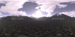 Late Morning Mountains HDRI Sky