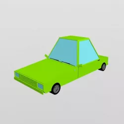 Low poly car