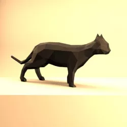 Low Poly Cat