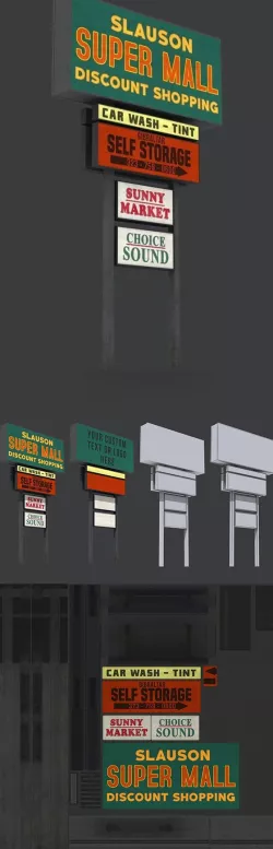 Mall Sign
