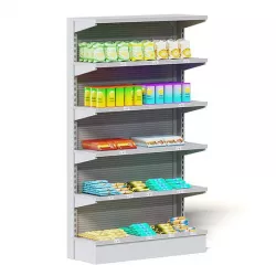 Market Shelf 3D Model - Snacks