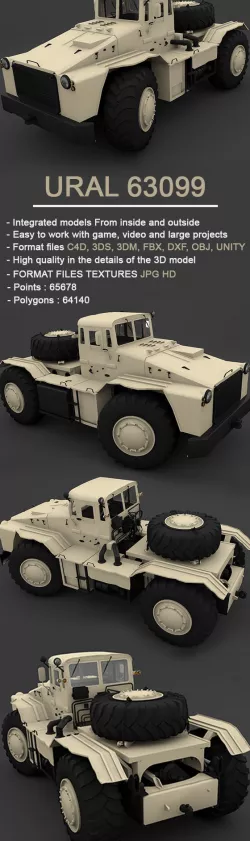 MAZ-538 - Full 3D Model