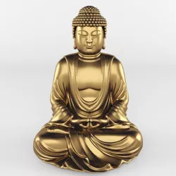 Meditating Buddha Statue
