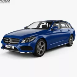 Mercedes-Benz C-Class (S205) estate AMG line 2014