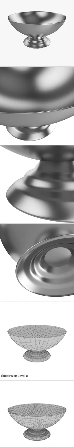Metal bowl