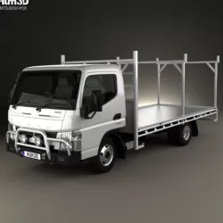Mitsubishi Fuso Canter 515 Wide Single Cab Absolute Access Truck 2016