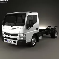 Mitsubishi Fuso Canter 515 Wide Single Cab Chassis Truck 2016