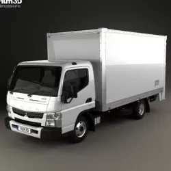 Mitsubishi Fuso Canter 515 Wide Single Cab Pantech Truck 2016