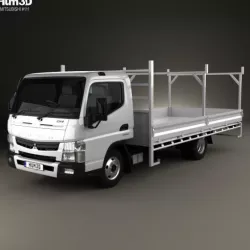 Mitsubishi Fuso Canter 515 Wide Single Cab Tradies Truck 2016