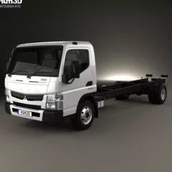 Mitsubishi Fuso Canter 918 Wide Single Cab Chassis Truck 2016