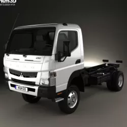 Mitsubishi Fuso Canter FG Wide Single Cab Chassis Truck 2016