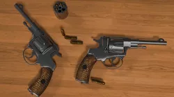 Nagan - Revolver M1835 3D
