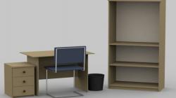 office scene 3D Models | Page 1 | STLFinder