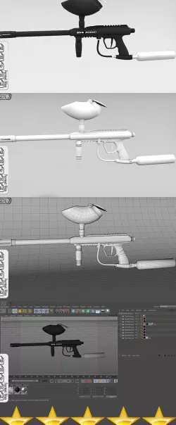 Paintball gun
