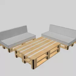 Pallet furnitures