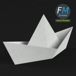 Newspaper paper boat 3D model - TurboSquid 1259870