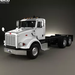 Peterbilt 357 Day Cab Chassis Truck 2006