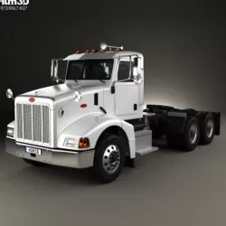 Peterbilt 385 Day Cab Tractor Truck 2007
